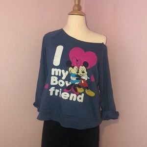 Off the shoulder Disney Shirt